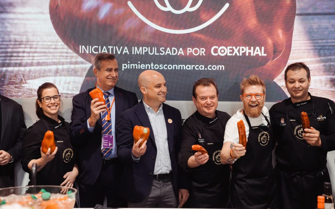 Presentación campaña pimiento con marca – Madrid Fusión